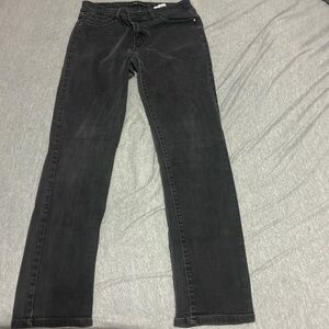 Levi's Women's Dark Gray Straight Leg Jeans